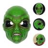 Alipis Full Head Alien Mask Face Mask Alien Alien Head Mask Halloween Costume Scary Mask Carnival Cosplay Mask Headgear for Festival Halloween Dressing up Costume Masquerade Party view 4