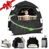 YABORAS Sleep Tent for Pack N Play, Baby Sleep Tent One-Click Assembly Effective Light Blocking Tent for Sleep Pod & Mini Crib, Light Blocking Tent for Babies and Toddlers view 1