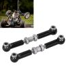 Nurnesy 2 Pcs Rc Steering Link Rod Link Arm Aluminum Alloy Aluminum Alloy Upgrade for Car Remote Control for Vehicles view 4