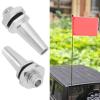 The Lord of the Tools 2 Sets RC Antenna Tube with Cap Universal Silver Antenna Mount for RC Car Quadcopter FPV Drone RC Boat Aircraft 320mm Long view 2