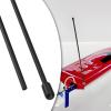 The Lord of the Tools 2 Sets RC Antenna Tube with Cap Universal Silver Antenna Mount for RC Car Quadcopter FPV Drone RC Boat Aircraft 320mm Long view 3