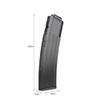 Worker Mod 22-Darts Banana Magazine Clip Replacement ABS Plastic Quick Reload Clip for Nerf N-Strike Elite Toy (Black) view 2