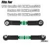 RCHuiWow RC Turnbuckles Camber Links Upgrades Part for 1/10 Granite 3S BLX(Mega550),Senton 3S BLX(Mega550),Vorteks 3S BLX(Mega550),Alloy Links Adjustable Tie Rods & Turnbuckles,6pcs,Green view 2