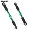 RCHuiWow RC Turnbuckles Camber Links Upgrades Part for 1/10 Granite 3S BLX(Mega550),Senton 3S BLX(Mega550),Vorteks 3S BLX(Mega550),Alloy Links Adjustable Tie Rods & Turnbuckles,6pcs,Green view 4