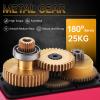 DiGiYes 2 Pack 25KG High Torque Digital Servo Full Metal Gear with 25T Servo Horn for 1/8, 1/10, 1/12 RC Car Robot Control Angle 180 (25KG Control Angle 180) view 4
