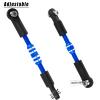 RCHuiWow RC Turnbuckles Camber Links Upgrades Part for 1/10 Granite 3S BLX(Mega550),Senton 3S BLX(Mega550),Vorteks 3S BLX(Mega550),Alloy Links Adjustable Tie Rods & Turnbuckles,6pcs,Navy Blue view 4