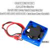 RCHuiWow Metal RC 30 * 30MM 28000 RPM Motor Cooling Fan Brushless Motor Heat Sink 4.8-8.4V Upgrades Part for 540 550 F540 3650 3660 Motor for 1/8 1/10 RC Car,Navy Blue view 2