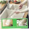 2Pcs Bottle Brush 11.6" Flexible Silicone Bottle Cleaner with Long Handle & Foldable Brush Head Clean Every Corner, Bottle Brush with Hanging Hole For Baby Bottles Baby Bottle Brush Water Bottle Brush view 3
