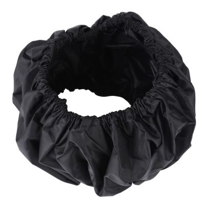 4Pcs Stroller Wheel Cover,Pram Stroller Wheel Covers Stroller Wheel Covers Black Accessories (L)