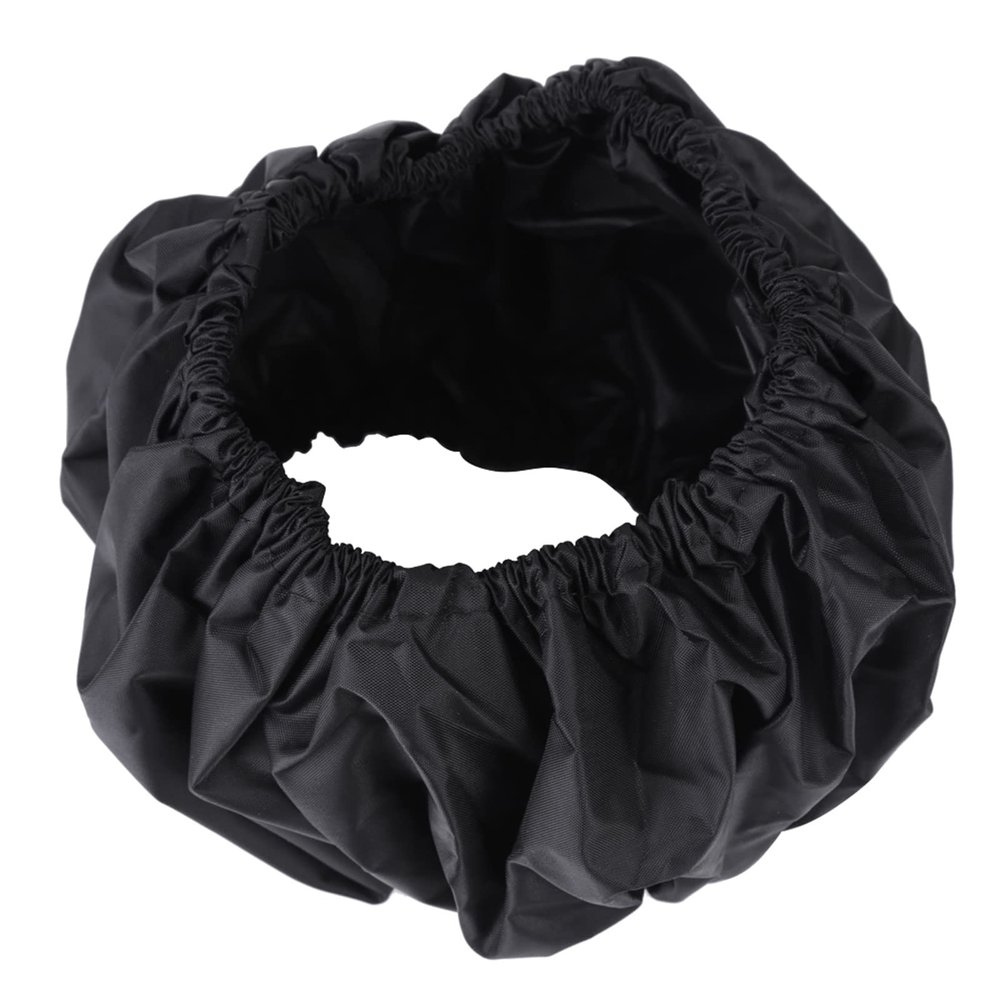 4Pcs Stroller Wheel Cover,Pram Stroller Wheel Covers Stroller Wheel Covers Black Accessories (L)