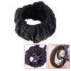 4Pcs Stroller Wheel Cover,Pram Stroller Wheel Covers Stroller Wheel Covers Black Accessories (L) view 3