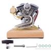 DAOYU Retro OHV 4.2CC V-Twin Four-Stroke Gasoline Motorcycle Engine Model (Aluminum Alloy Exhaust Version) view 1
