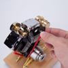 DAOYU Retro OHV 4.2CC V-Twin Four-Stroke Gasoline Motorcycle Engine Model (Aluminum Alloy Exhaust Version) view 3