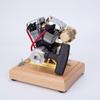 DAOYU Retro OHV 4.2CC V-Twin Four-Stroke Gasoline Motorcycle Engine Model (Aluminum Alloy Exhaust Version) view 4