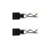 10pcs Black Metal RC Body Shell Clips with Pull Tab Spare Parts for AXIAL SCX24 AXI90081 AXI0001 view 3