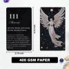 NexUap Angel Numbers Oracle Cards - Beginner's Angel Oracle Deck, 400 GSM Coated Paper, Best for Family Parties view 4