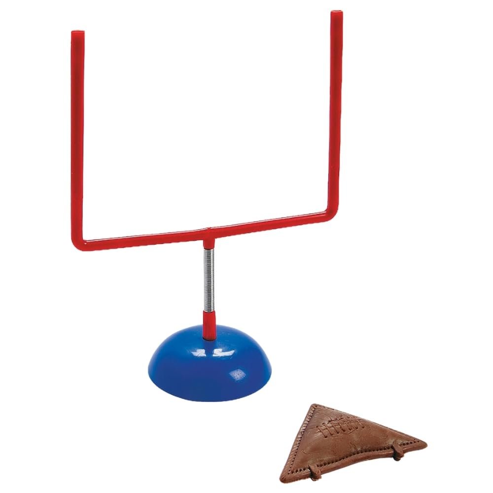 Fun Plastic Tabletop Football Sets (6 Sets) - Fun Designs, Perfect for Indoor Play, Party Favor, Birthdays, and More