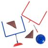 Fun Plastic Tabletop Football Sets (6 Sets) - Fun Designs, Perfect for Indoor Play, Party Favor, Birthdays, and More view 2