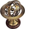 -Castle Instruments Antique Brass 8inch Armillary Sphere view 4