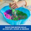 Educational Insights Pluffle Preschool Sensory Bin - Sensory Bin Foam Set, No Mess Alternative to Sand Toys & Slime for Toddlers, Fun Sensory Table Filler for Home or Classroom, Gift for Kids Ages 3+ view 4