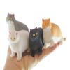 4 Fat Stretchy Cat Crushed Bead Sand Filled - Kitty Lover Sensory Fidget Toy Weighted (4 Fat Cats (All 4 Colors)) view 1