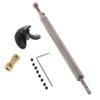 Xiaojikuaipao High-Speed RC Boat Parts Kit | Stainless Steel Drive Shaft Set with 3-Blades Propeller | for Remote Control Ship Enthusiasts - 2.3mm, Silver view 1
