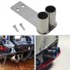Xiaojikuaipao 1/10 Scale RC Car Metal Exhaust Pipe Upgrade Parts for Model Hobby Vehicle, Universal 1:10 RC Car, Easy Install High Precision CNC Manufacturing - Double Row view 3