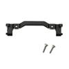 Aluminum Alloy Front Bumper Mounts Servo Stand for Axial SCX24 90081 1/24 RC Crawler Car - Black view 1