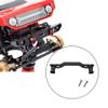 Aluminum Alloy Front Bumper Mounts Servo Stand for Axial SCX24 90081 1/24 RC Crawler Car - Black view 2