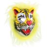 Ciieeo Halloween Tiger Mask Tiger Costume Mask Wild Animal Face Mask Full Head Realistic Masks Fancy Dress for Halloween Carnival Costume Party view 1