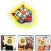 Ciieeo Halloween Tiger Mask Tiger Costume Mask Wild Animal Face Mask Full Head Realistic Masks Fancy Dress for Halloween Carnival Costume Party view 4