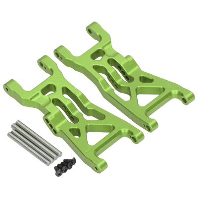 Aluminum Alloy RC Front Lower Suspension Arm for LOSI 1/10 22S 2WD - Enhance Stability & Durability (Green)