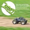 Aluminum Alloy RC Front Lower Suspension Arm for LOSI 1/10 22S 2WD - Enhance Stability & Durability (Green) view 4