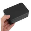 BEBEMOKO 3pcs Black Empty Playing Card Box Sturdy Tinplate Card for Gaming Holder Case view 2