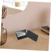 BEBEMOKO 3pcs Black Empty Playing Card Box Sturdy Tinplate Card for Gaming Holder Case view 3