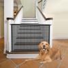2-Pack Dog Gate for Stairs Pet Gates for The House: Dog Gate Indoor Dogs Screen Mesh Gate for Doorways Stairways 29 inches Tall, 30 inch Wide Fits 2427'' Openi view 1