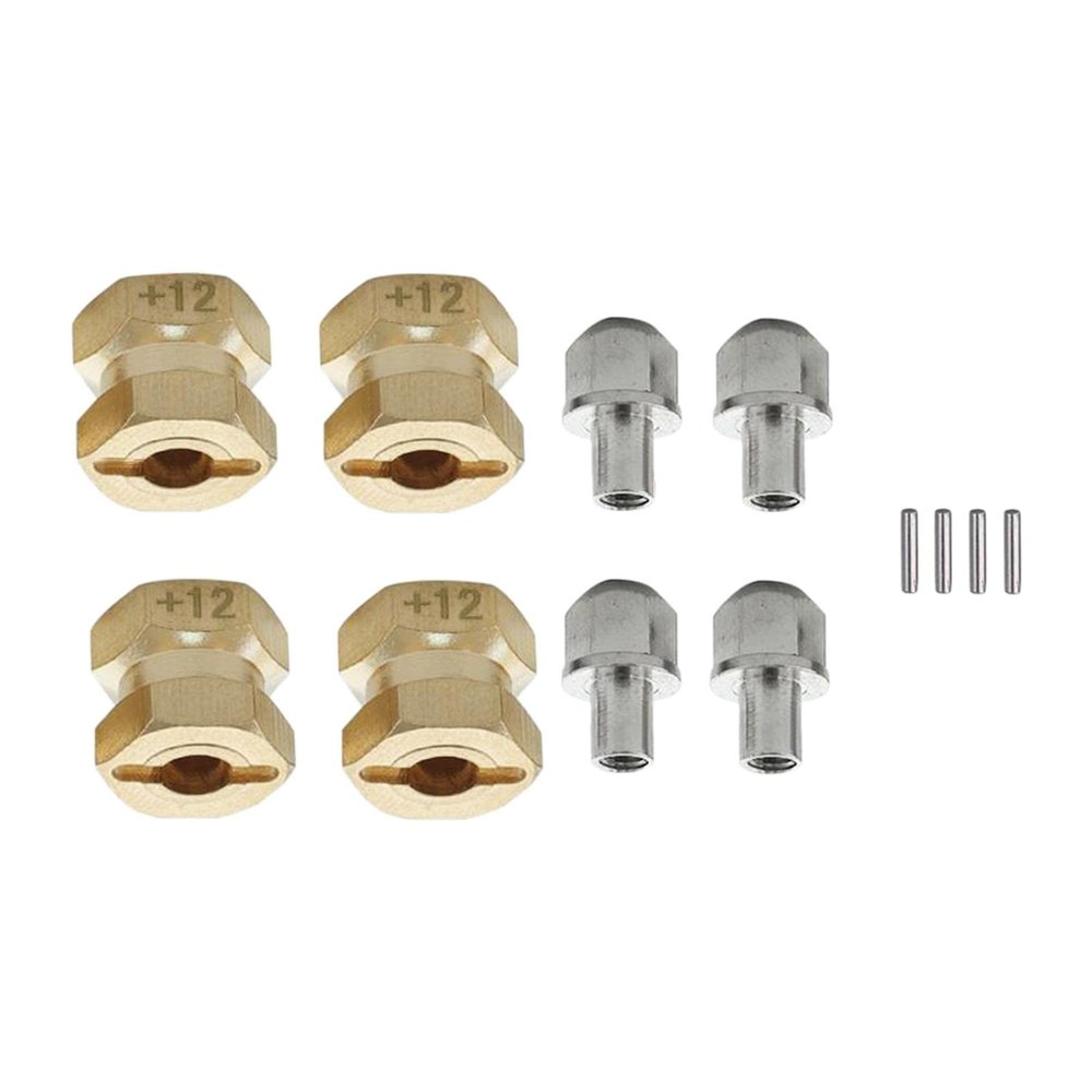 12mm/ 15mm/ 17mm Universal Wheel Hex Hub Adapter for Axial Scx10 D90 Wraith 1/10 RC Car - 12mm
