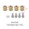 12mm/ 15mm/ 17mm Universal Wheel Hex Hub Adapter for Axial Scx10 D90 Wraith 1/10 RC Car - 12mm view 3