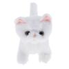 Interactive Robot Cat Electronic Toy Miaows, Walks, and Shakes Tail - Fun Plush Stuffed Animal for Kids - Interactive Pet Cat with Touch Function - Great - Persian Cat view 3