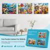 3 Packs 48 Large Piece Puzzle for Seniors,Dementia Alzheimer's Products Activities for Elderly Adults,Alzheimers Puzzle Memory Cognitive Games Easy Jigsaw Puzzle Gifts with 3 Storage Bags view 2