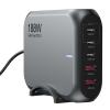 188W 5 Port USB-C Charger for DJI Mini 4 Pro,Mini 3/2/2 SE,Mavic Mini Drone,Aavta,Action 3/4,RC/RC 2 Remote Controller Fast Wall Charge Accessories view 2