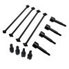 Xiaojikuaipao Upgrade Your WLtoys 144001 RC gy with Drive Shaft Set for Improved Performance - Easy to Install, Shock-Proof - for RC Crawler Truck Enthusiasts - C view 1