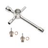 Xiaojikuaipao 2pcs Duty Glow Plug N3/N4 Hot Spark Nitro Engine Parts Replacements for RC Car Truck gy, Strong Alloy, Weight Upgrade, Increased Performance, Cross Wrenches - N4 view 1