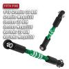 BRCatWPark 6pcs Aluminum Turnbuckles Camber Links Upgrades Part for 1/10 Granite 3S BLX(Mega550) Senton 3S BLX(Mega550) Vorteks 3S BLX(Mega550),RC Alloy Adjustable Turnbuckles Hop-Up,Green view 2