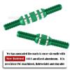 BRCatWPark 6pcs Aluminum Turnbuckles Camber Links Upgrades Part for 1/10 Granite 3S BLX(Mega550) Senton 3S BLX(Mega550) Vorteks 3S BLX(Mega550),RC Alloy Adjustable Turnbuckles Hop-Up,Green view 3