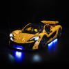 BrickBling LED Lighting Kit Compatible with L-E-G-O Technic McLaren P1, Creative Light Compatible with L-E-G-O 42172-No Bricks (Standard Version Light) view 3