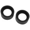 2Pcs 36mm Diameter Rubber Eyepiece Cover Accessory Guards for Stereo Microscope 2Pcs 36mm Diameter (KP-H2 Flat Angle) view 2