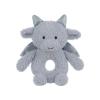 Apricot Lamb Dragon Rattle Soft Baby Rattle for Boys and Girls, Plush Stuffed Animal Rattle Toy Lovey for The Newborn, 0-3 Months, 0-6 Months and Above view 1