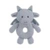 Apricot Lamb Dragon Rattle Soft Baby Rattle for Boys and Girls, Plush Stuffed Animal Rattle Toy Lovey for The Newborn, 0-3 Months, 0-6 Months and Above view 2