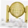 Alasum 40pcs Party Lottery Balls Props Openable Picking Balls Lightweight Raffle Drawing view 2